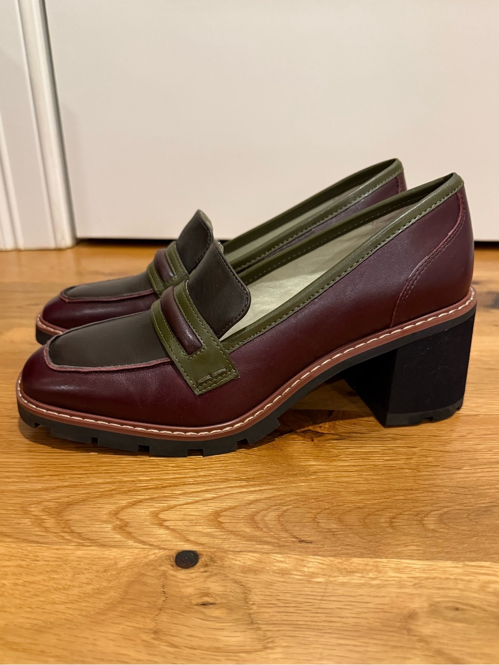 Women’s Sanctuary Parker Loafer Heels Size 8
